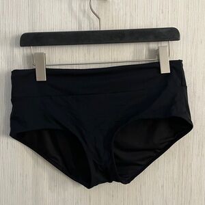Athleta Bikini Bottom - Black High Waisted.